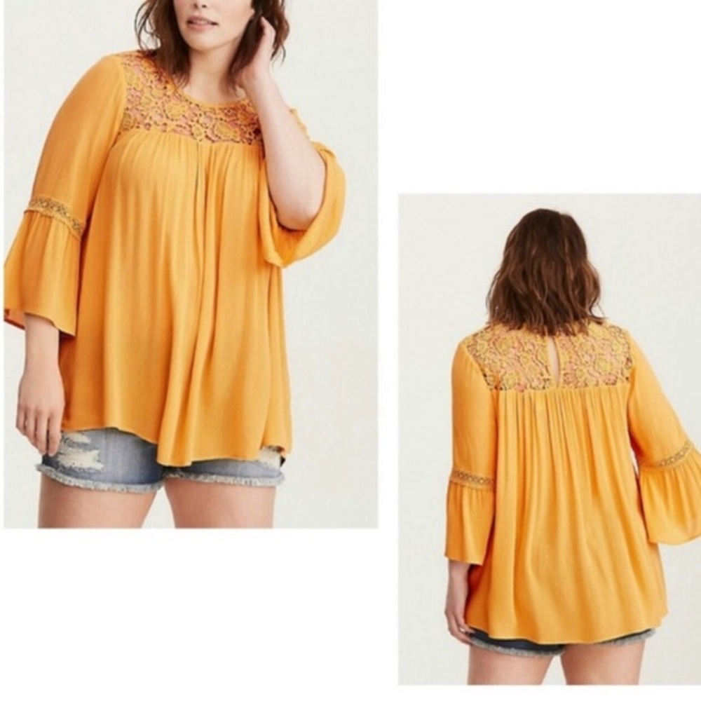 Torrid Top with Lace Detail